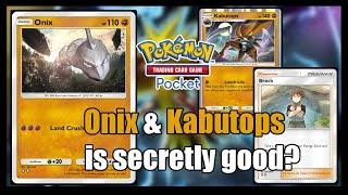 This could be the best brock deck! Onyx Kabutops can actually put in some work | Pokemon TCG Pocket