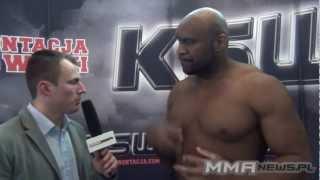 Bob Sapp o Mariuszu Pudzianowskim przed KSW 19