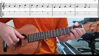 Ode To Joy - Easy Beginner Ukulele Tabs With Playthrough Lesson