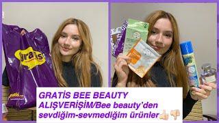 GRATİS BEE BEAUTY ALIŞVERİŞİM️Bee Beauty’den sevdiğim〰️sevmediğim ürünler