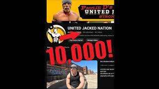 United Jacked Nation reaches 10,000 Subscribers! Thank you! #10k #10000 #10ksubscribers #jacked