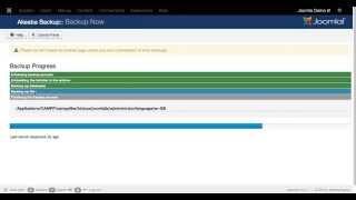 Joomla 3 How to create a backup with Akeeba Backup