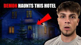 Our SCARY DEMON Encounter Caught On Camera - MOST HAUNTED Hotel In America