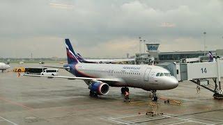 Перелет Екатеринбург - Москва (Аэрофлот) - Yekaterinburg - Moscow (Aeroflot)