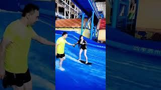 Oh my god, Sky City Trampoline Climbing Sports Hall Kunming Parent-Child Paradise. Water Park #146