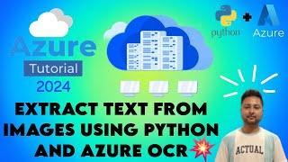 16. Extract Text From Images Using Python || OCR Model || AZURE TUTORIAL