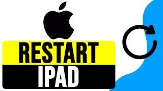 How to RESTART iPad 2025 | Hard Restart - Reboot