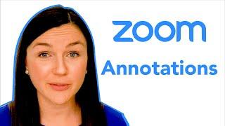 Zoom: How To Use The Annotations Tool