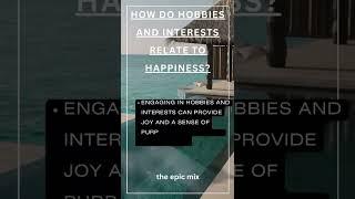 hobbies related to happiness  #ytshorts #shorts #hobby #happiness