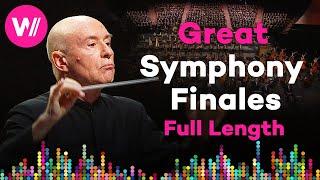 The 10 Most Popular Symphony Finales (Extended) - 3 Hours of Classical Music (Celibidache, Maazel)