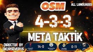 OSM 2025 EN İYİ 433 META TAKTİK ! THE NEW BEST TACTIC OF OSM 2025 ! ONLİNE SOCCER MANAGER 2025