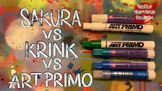 Streaker review, Sakura VS Krink VS Art Primo