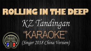 ROLLING IN THE DEEP - KZ Tandingan (KARAOKE Singer 2018 Version) Original Key