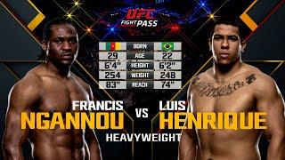 UFC Debut: Francis Ngannou vs Luis Henrique | Free Fight