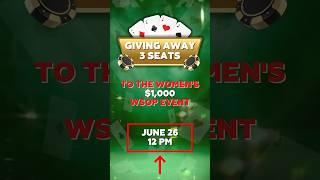 SUBSCRIBE NOW AND WIN  #wsop2025 #poker #lasvegas