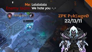How to make yourself hate playing Lillia xD || ZPK PψkΣugeØ