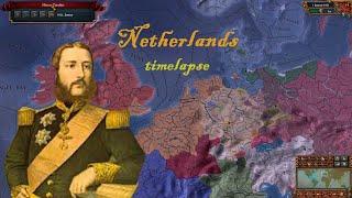 Je maintiendrai - Netherlands timelapse EU4