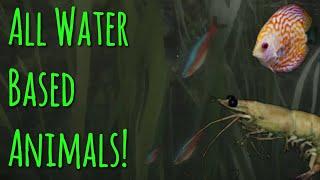 All Water Based Animals! | Green Hell