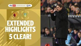 FIVE CLEAR! | Watford v Leeds United extended highlights