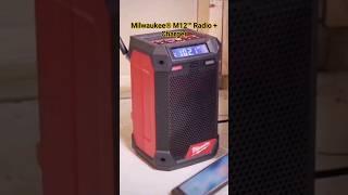 Milwaukee® M12™ Radio + Charger #shorts #newvideo #technogamerz #meta #technology #inventions