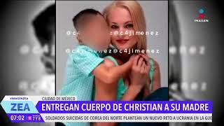 Entregan cuerpo del niño Christian a su madre; el menor fue encontrado en estado de desnutrición