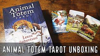 The Animal Totem Tarot Unboxing and Flip Through