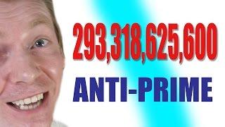 Infinite Anti-Primes (extra footage) - Numberphile