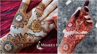 New Intricate Henna Design || Meher's Henna