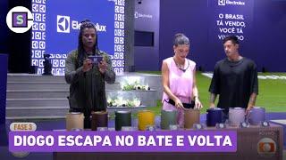 BBB 25: Diogo vence a prova bate-volta e se salva! Gabriel, Vitória e Aline estão no paredão; veja!