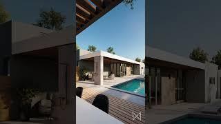 Garden Backyard Design #youtubeshorts #archviz  #housedesign