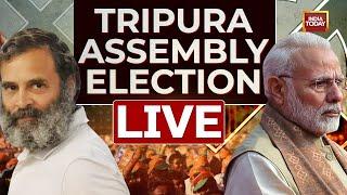 Tripura Election LIVE Updates | BJP Vs TMC, Congress | Tripura Assembly Election 2023 | LIVE News