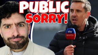 Neville PUBLIC APOLOGY to Chelsea (OVERLAP REACTION!) | Carney STUPID fee demand ! | Guiu loan…