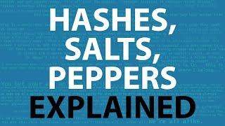 Password Hashing, Salts, Peppers | Explained!