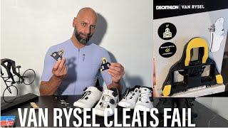 Fail: Decathlon - Van Rysel road bike SPD-SL Shimano compatible cleats