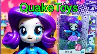 My Little Pony Equestria Girls Minis Rarity School Spirit MLP Zapcode QuakeToys