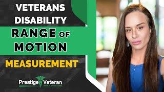 How does the VA Measure Range of Motion?