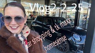 Let’s go to the mini garage & new in home sense /tk maxx keeping it real vlogs 2/2/25