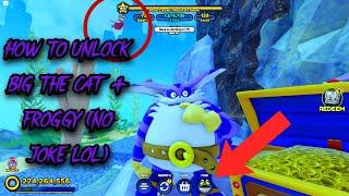 How to UNLOCK BIG THE CAT + FROGGY in Sonic Speed Simulator [Roblox]