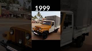 Evolution of Mahindra Pickup | Old vs New | #mahindra #pickup #mahindrabolero #evolution #shorts