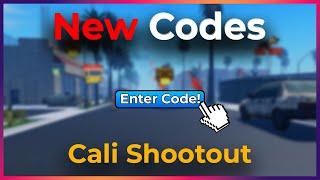 BRAND NEW Cali Shootout Codes | Roblox Cali Shootout Free Codes