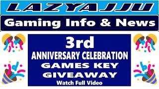 3rd Anniversary of Lazyajju YouTube Channel 