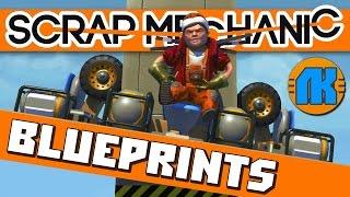 ГДЕ СКАЧАТЬ И КАК УСТАНОВИТЬ БЛЮПРИНТЫ НА Scrap Mechanic \ СКРАП МЕХАНИК СКАЧАТЬ ИГРУ !!!