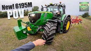 Let’s Drive NEW! 6195M - POV Tillage Work!