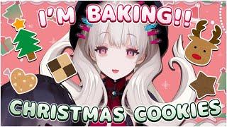 【MERRY CHRISTMAS】FIRST TIME BAKING CHRISTMAS COOKIES!!【NIJISANJI EN | Reimu Endou】