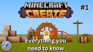 Beginners Guide to EVERYTHING Create Mod Minecraft...