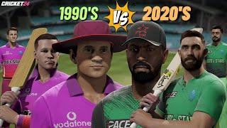 1990s Stars vs 2020s Stars | CRICKET 24