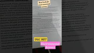 Best book for environment science #2023 #ugcnet #trending