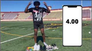 I broke the 40 yard dash record in CHURCH SHOES!!! (Gone Wrong)