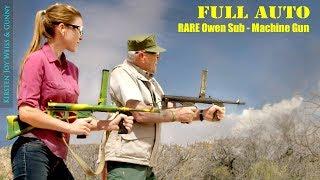 FULL AUTO - RARE Owen Sub Machine Gun |The Gunny (R Lee Ermey) & Kirsten Joy Weiss  - Ep. 3