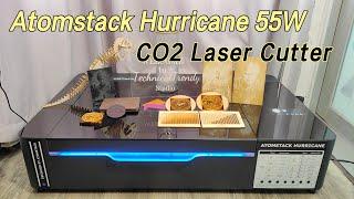 Atomstack Hurricane 55W CO2 Laser Cutter Review: A Dependable Laser Cutter  for Your  Small Business